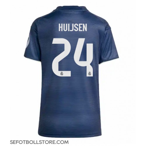 Real Madrid Dean Huijsen #24 Replika Bortatröja Dam 2025-26 Kortärmad Real Madrid Dean Huijsen #24 Replika Bortatröja Dam 2025-26 Kortärmad